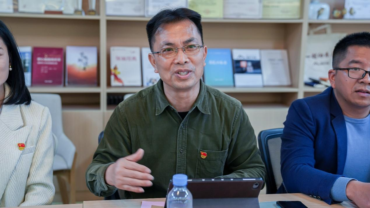蔡明禮書記介紹管理工程學(xué)院黨建工作特色