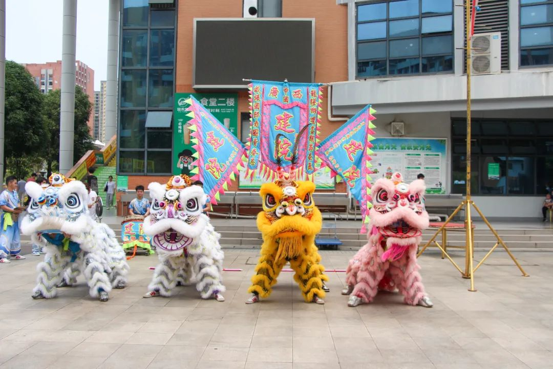 “群獅送祝福，喜迎歌圩節(jié)”龍獅展演